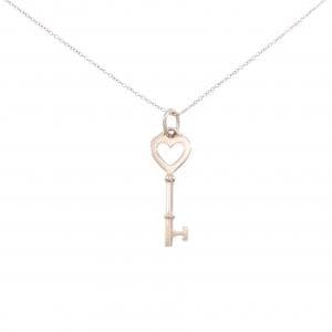 TIFFANY heart key mini necklace