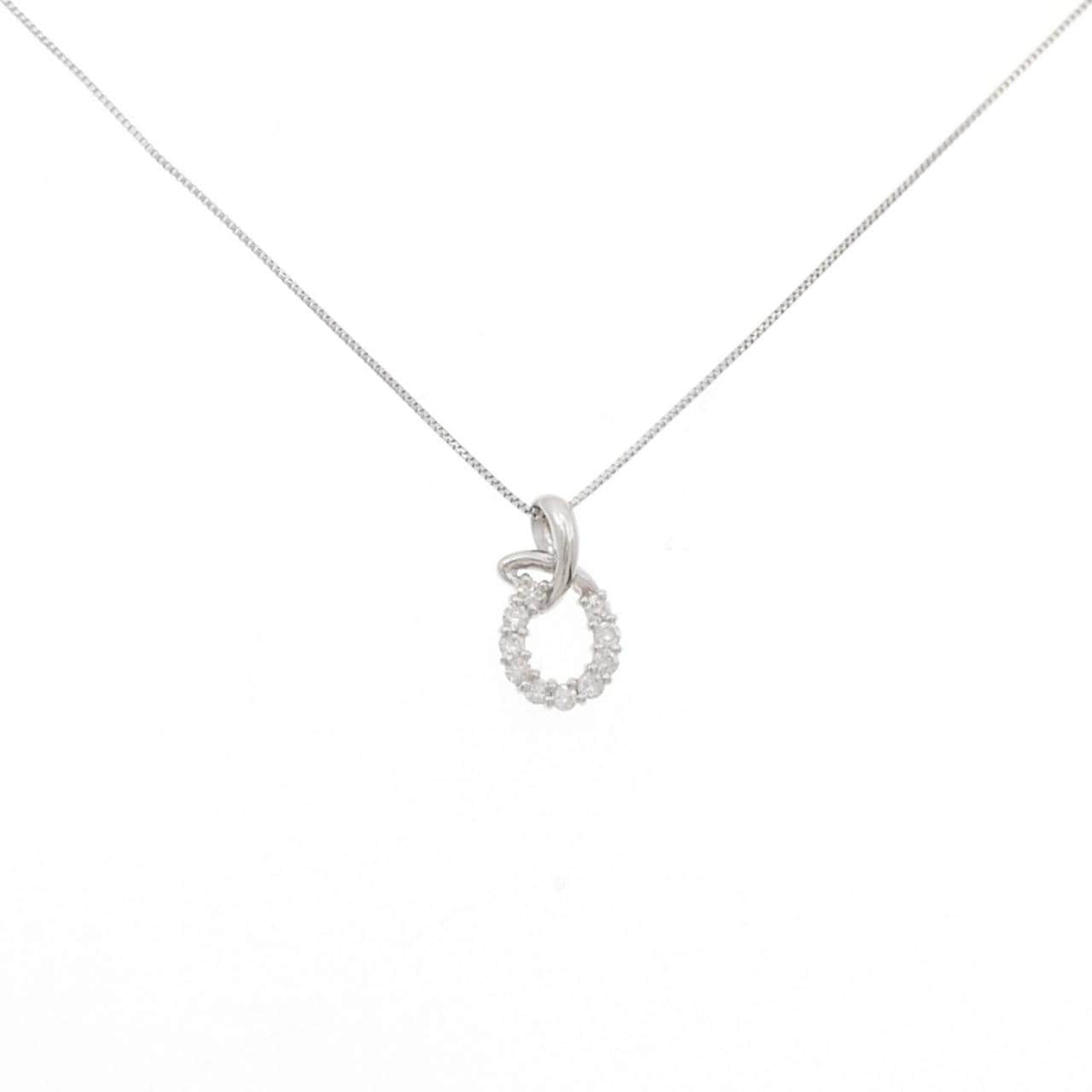 PT900/PT850 ダイヤモンド ネックレス 0.20CT