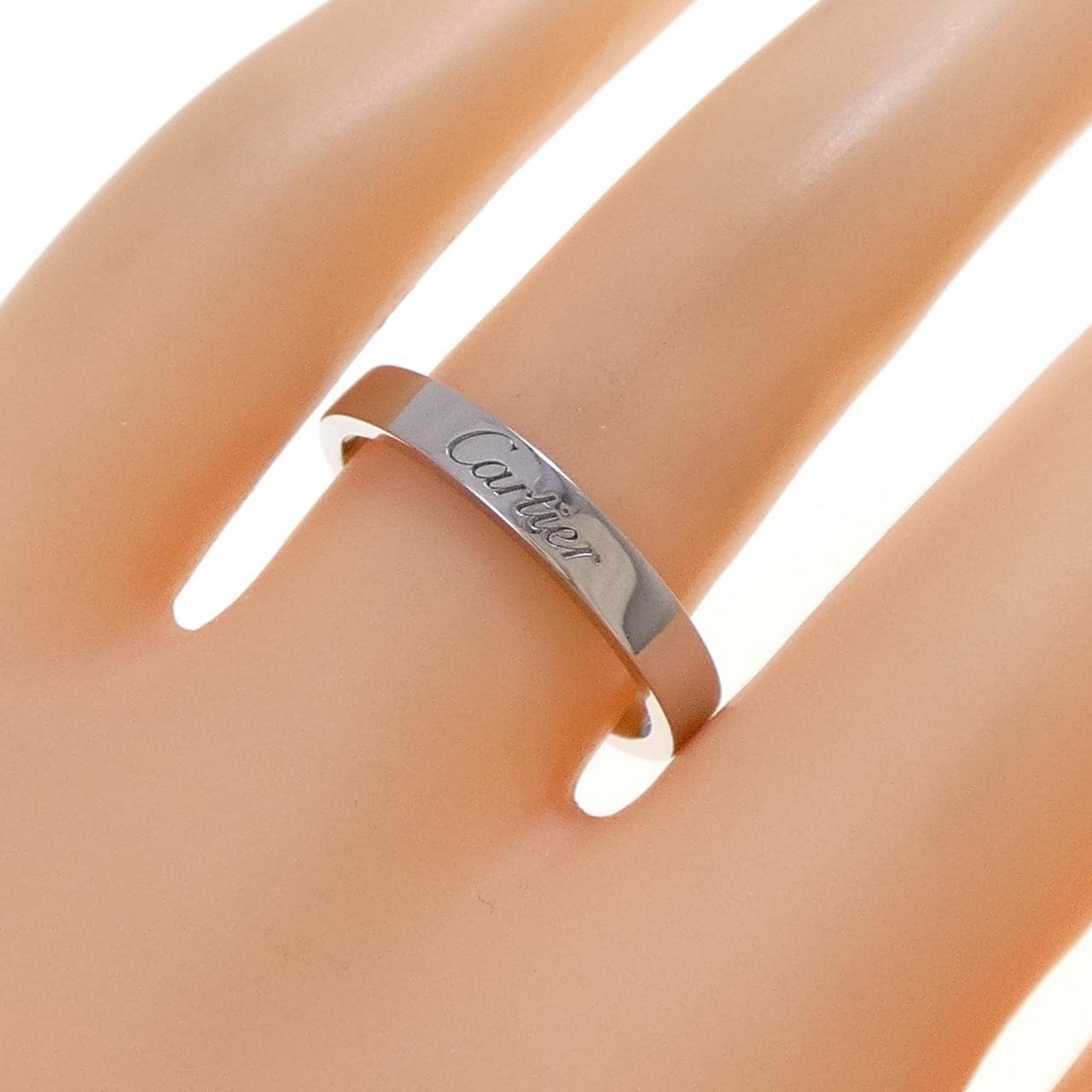 カルティエ エングレーブド リング