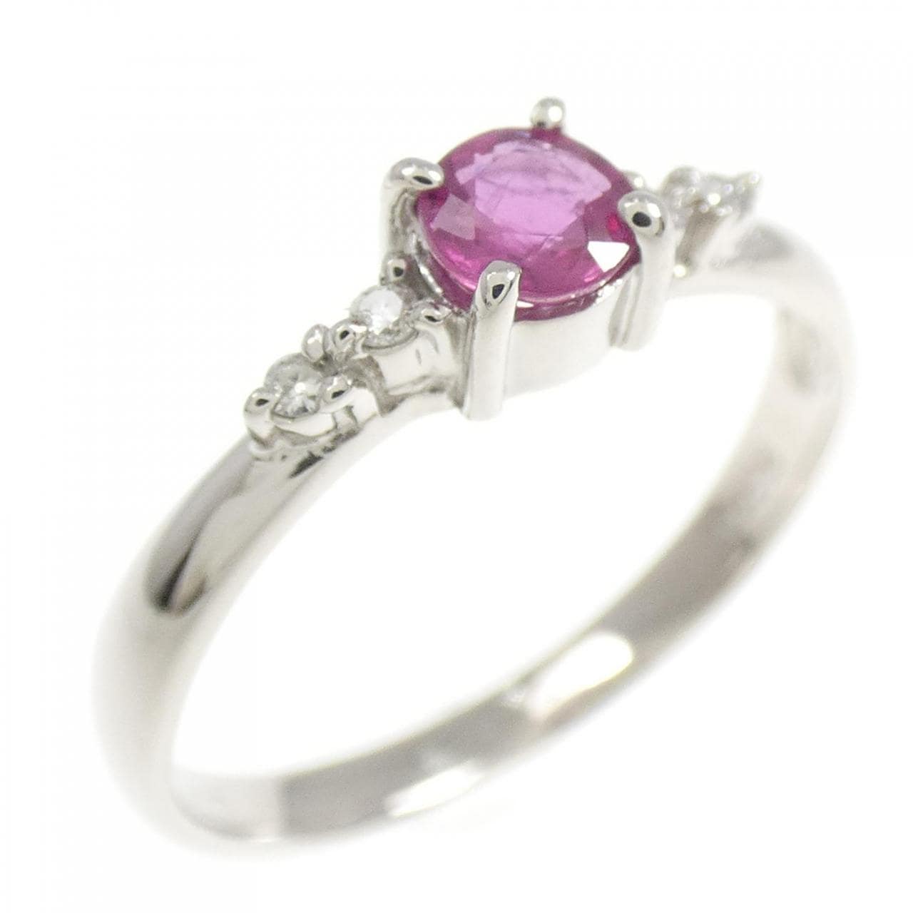 PT900 ルビー リング