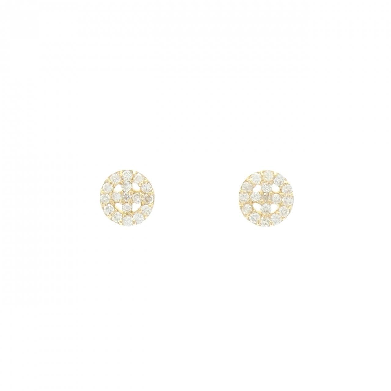 【リメイク】K18YG ダイヤモンド ピアス 0.20CT