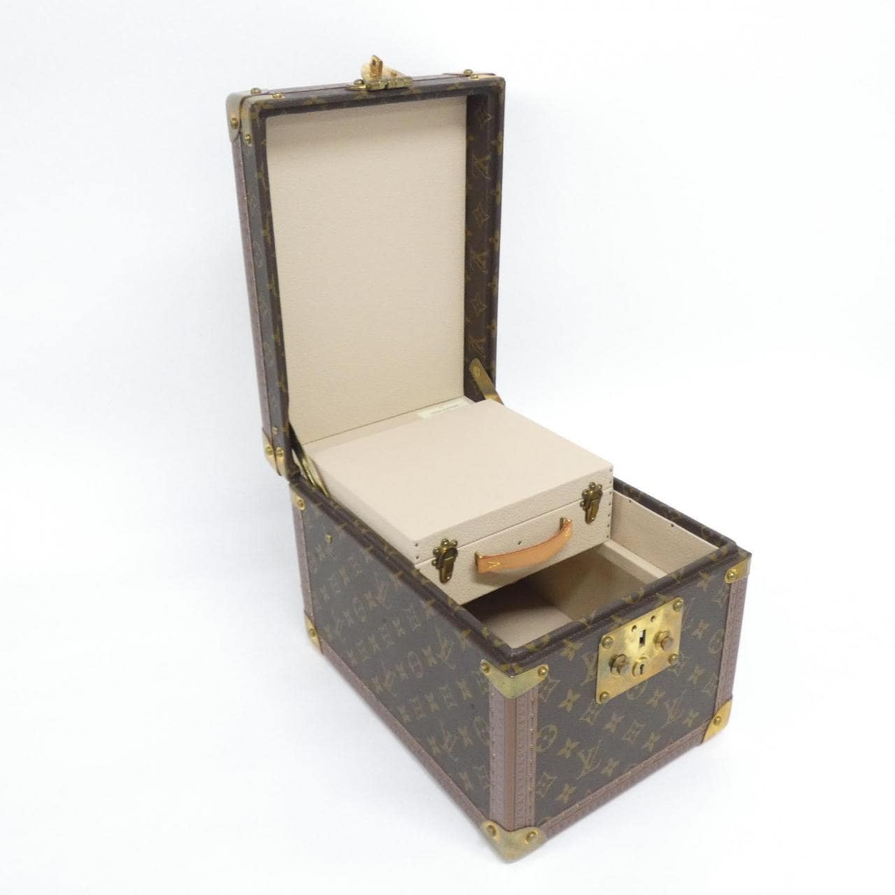 ルイヴィトン モノグラム ポワット フラコン 23cm M21828 ビューティーバッグ