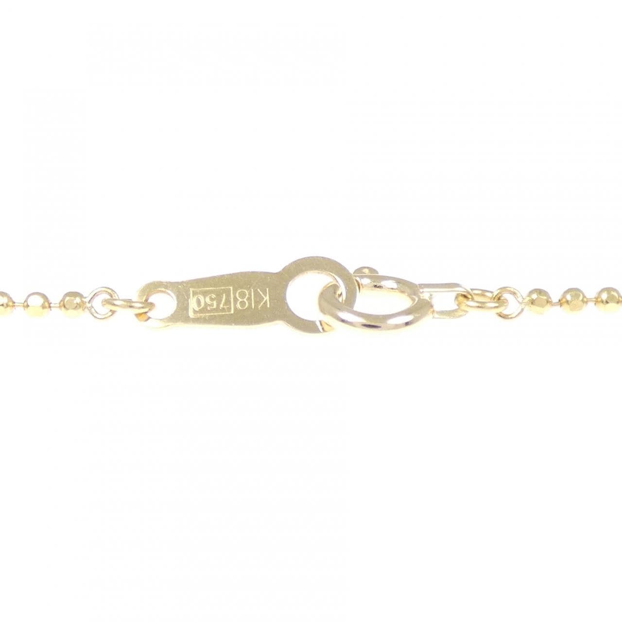 K18YG ダイヤモンド ネックレス 0.516CT