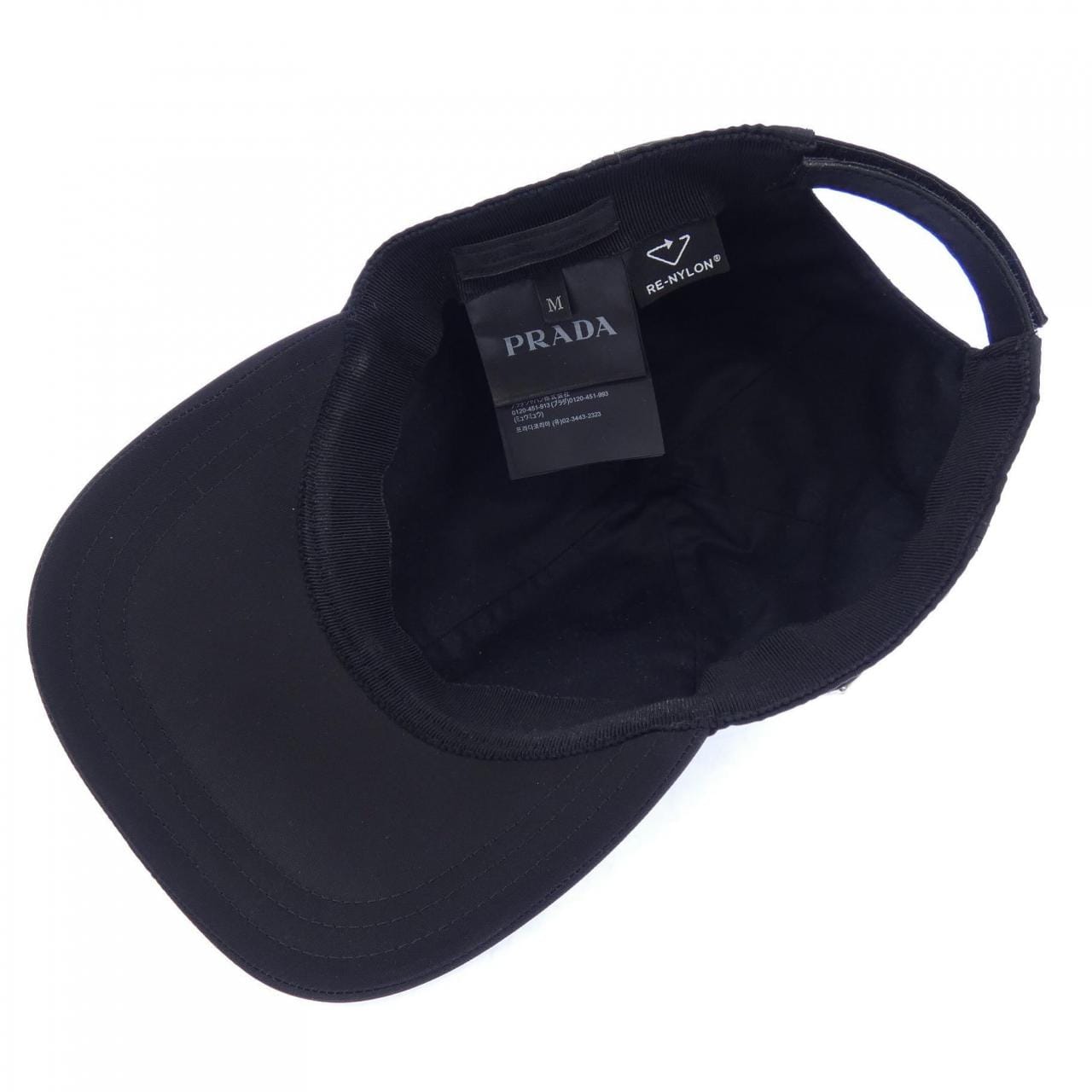 プラダ PRADA トライアングルロゴ ベースボールキャップ 2HC274 2DMI キャップ