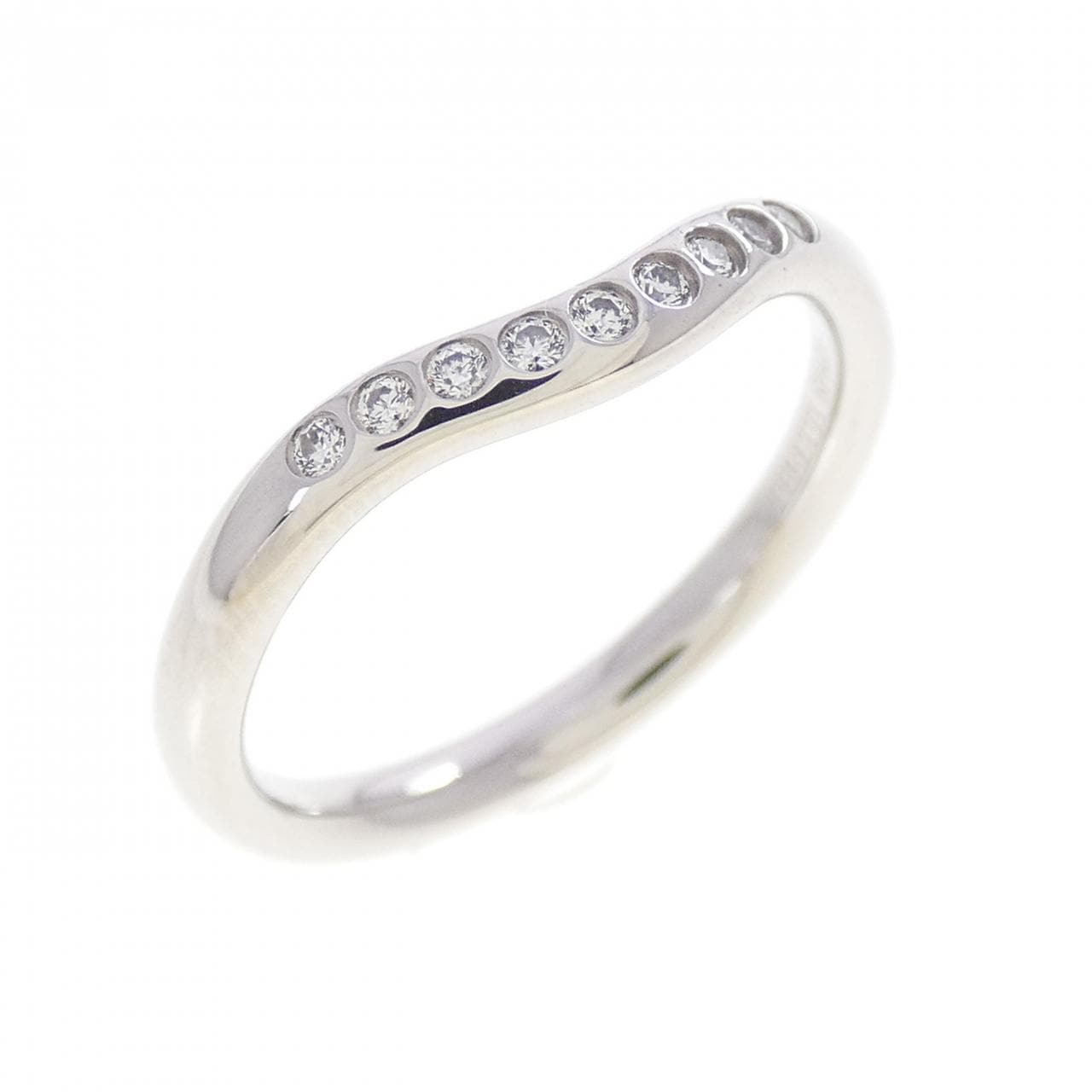 ティファニー カーブド 9P リング