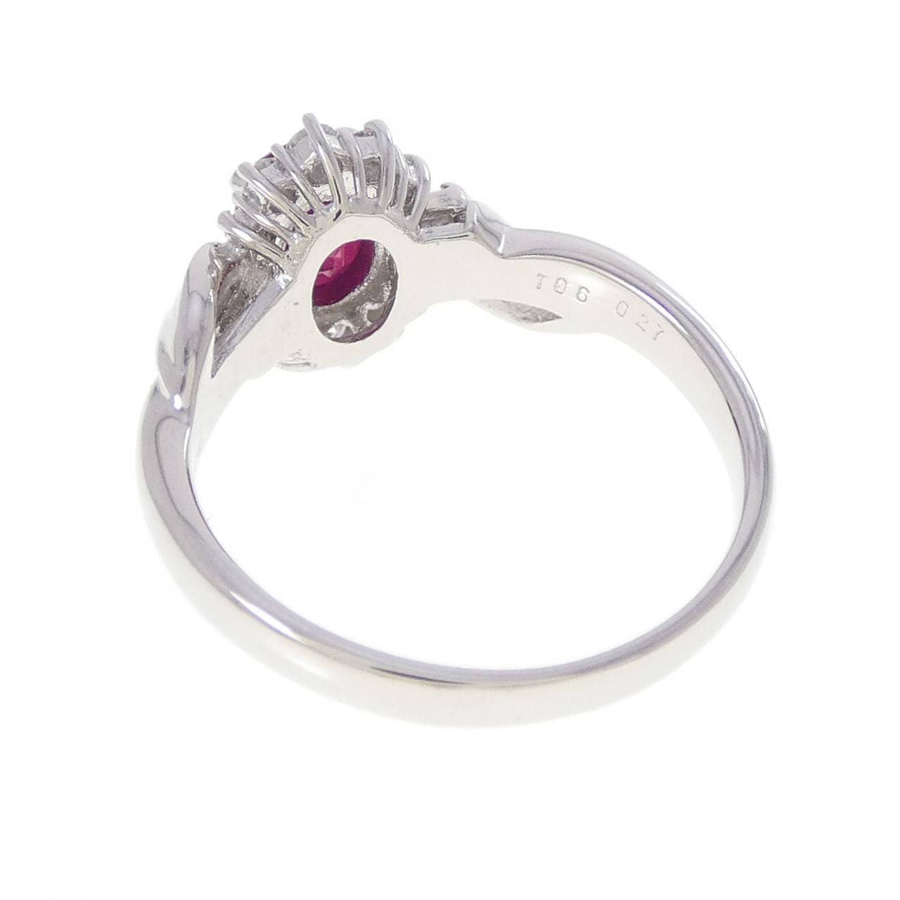 PT900 ルビー リング 1.06CT