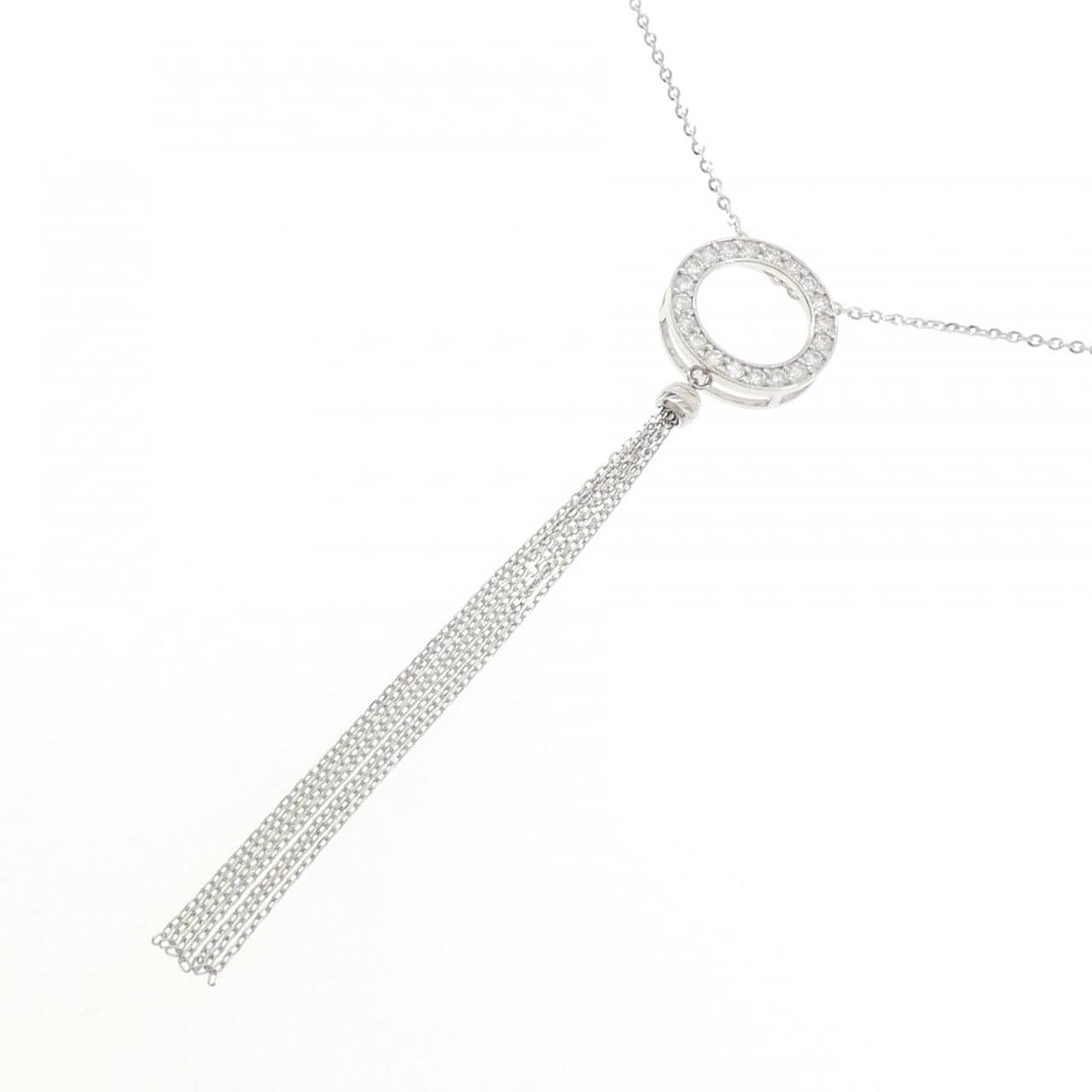 PT900/PT850 ダイヤモンド ネックレス 0.50CT
