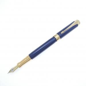 PARKER双折尊贵系列蓝色人字纹GT百年纪念钢笔