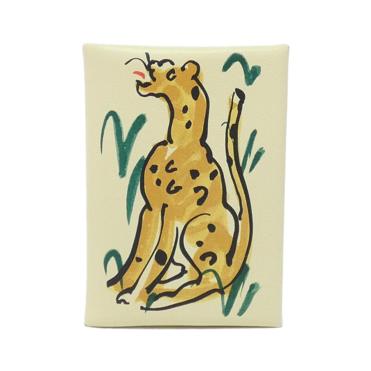 エルメス SPRING PANTHER カルヴィ デュオ 085457CK コインケース