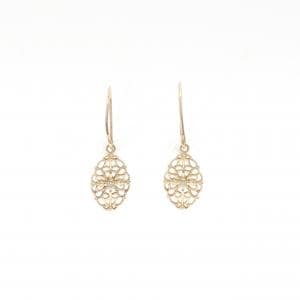 クミキョク ダイヤモンド ピアス 0.010CT