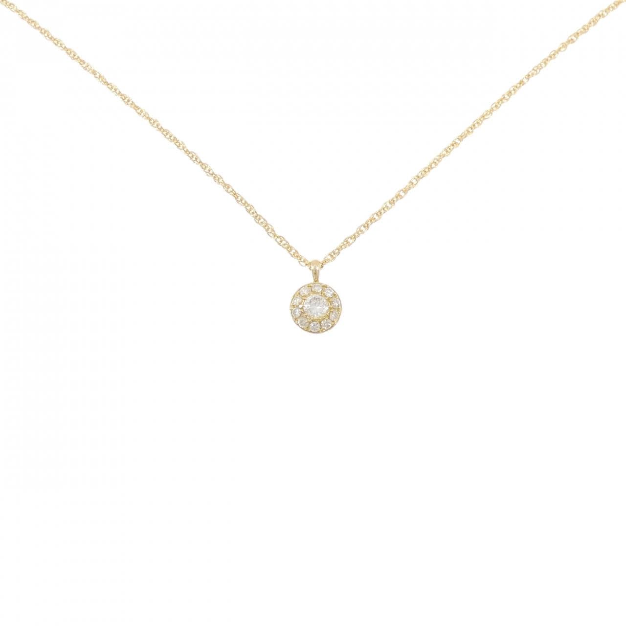 K18YG ダイヤモンド ネックレス 0.52CT
