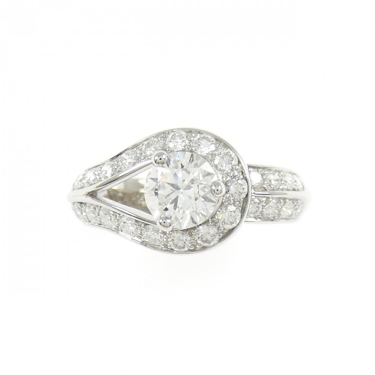 ヴァンクリーフ&アーペル クチュール リング 0.50CT E VVS2 3EXT