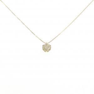 K18YG ソリティア ダイヤモンド ネックレス 1.078CT