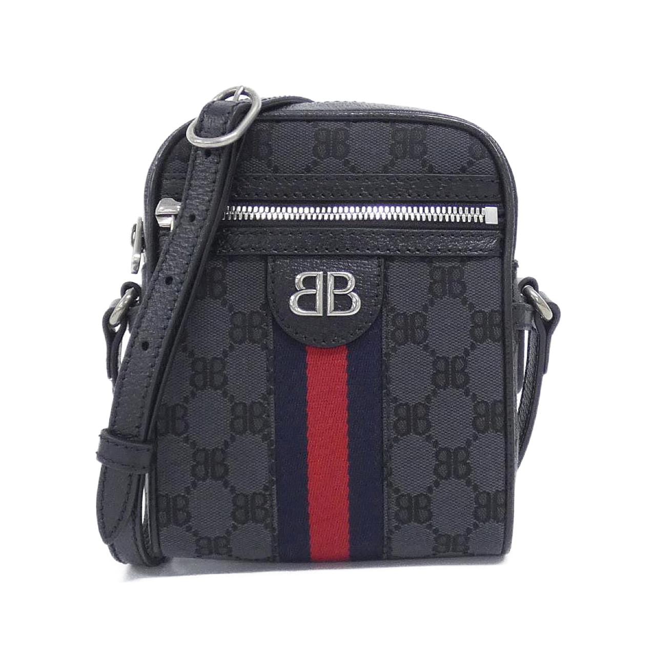 バレンシアガ ハッカー ショルダー ジップ バッグ 680129 2103X ミニバッグ