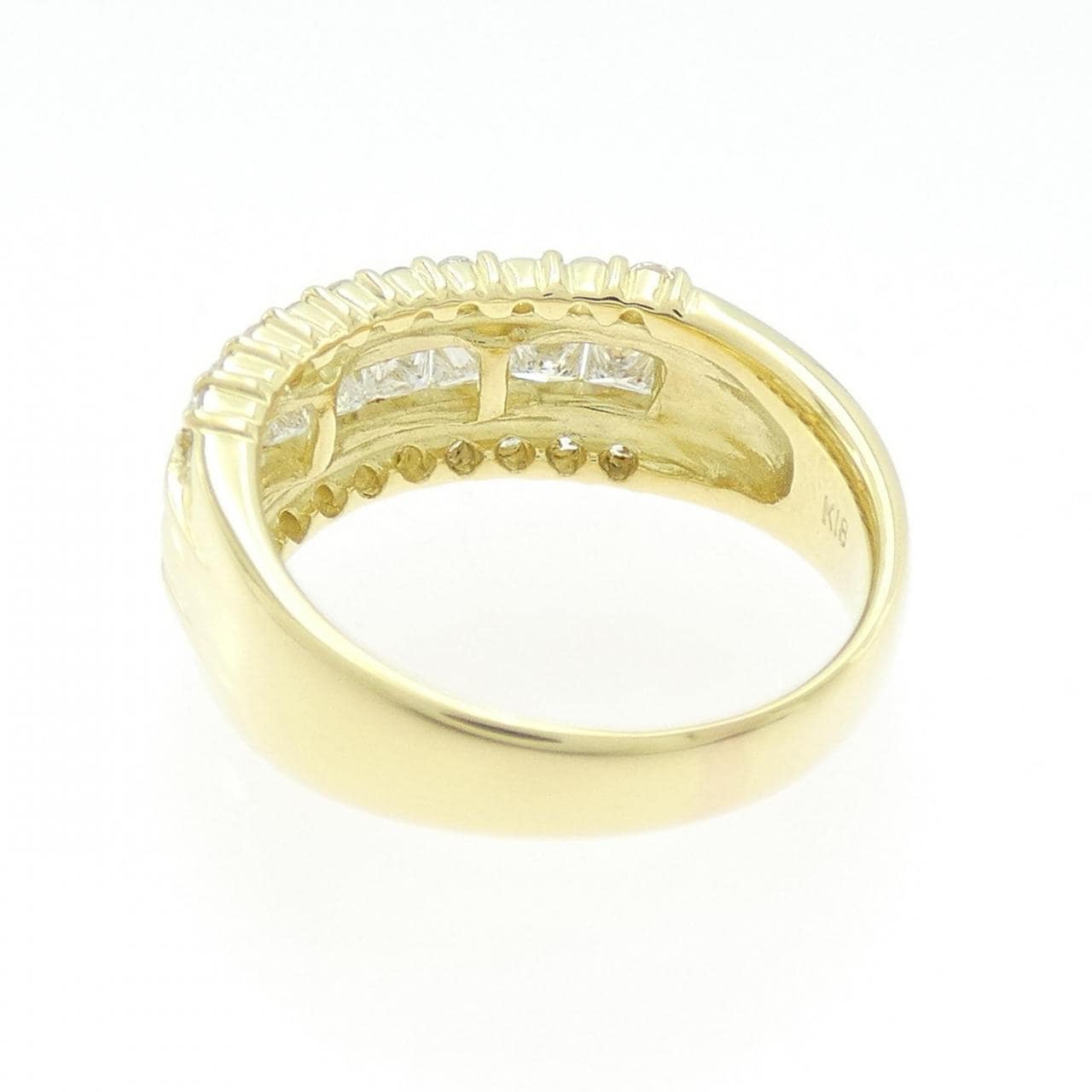 K18YG ダイヤモンド リング 1.06CT