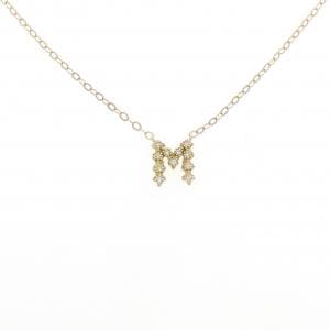 アーカー イニシャル ダイヤモンド ネックレス