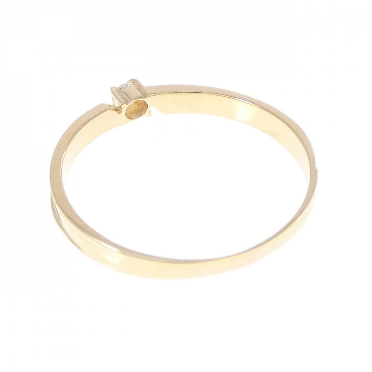 K18YG ダイヤモンド リング 0.05CT