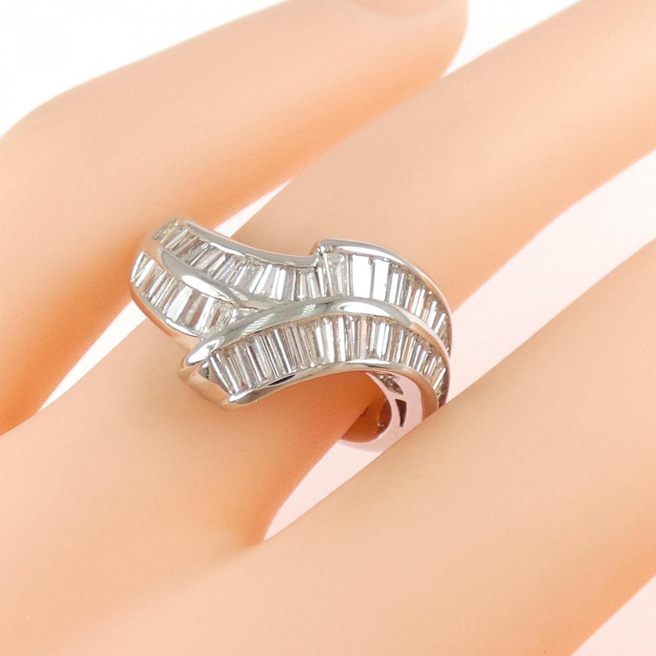 PT900 ダイヤモンド リング 1.73CT