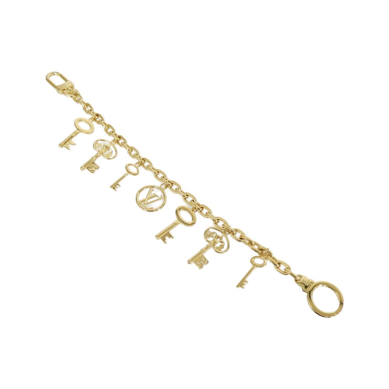 LOUIS VUITTON Bijou Sac Keychain MP3206 Qeelin
