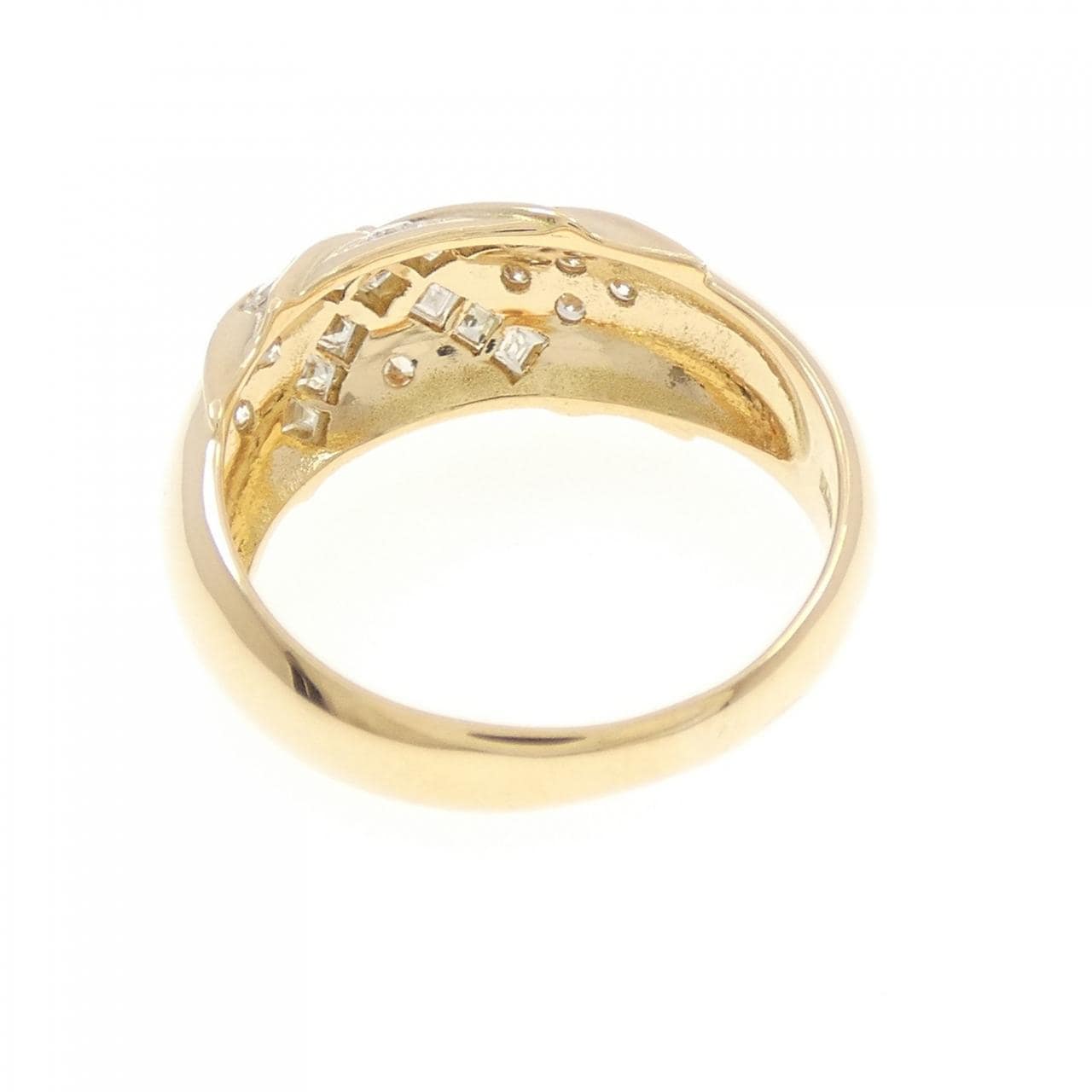 K18YG ダイヤモンド リング 0.45CT