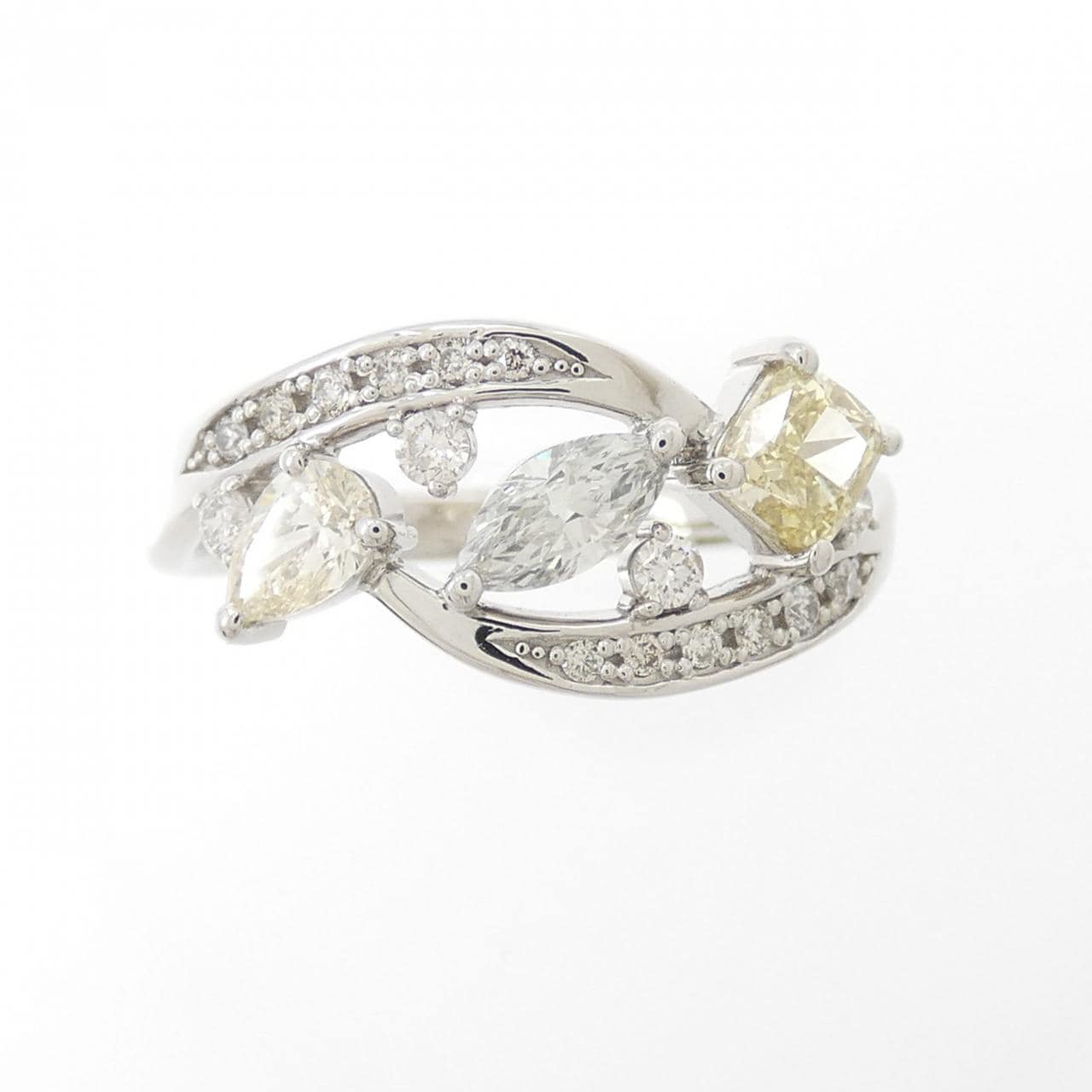 【新品】PT950 ダイヤモンド リング 0.81CT