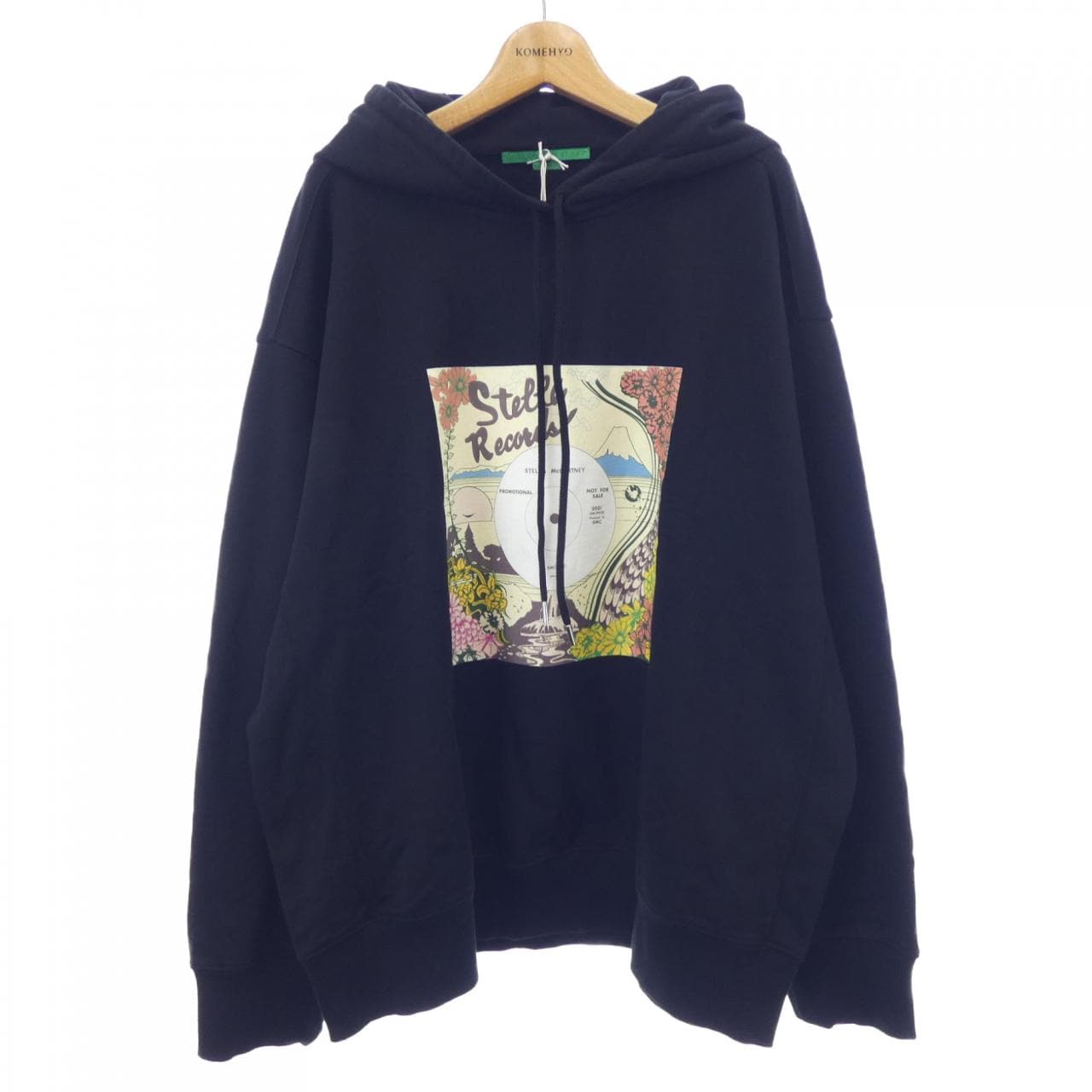 ステラマッカートニー STELLA MCCARTNEY レコードフーディ パーカー