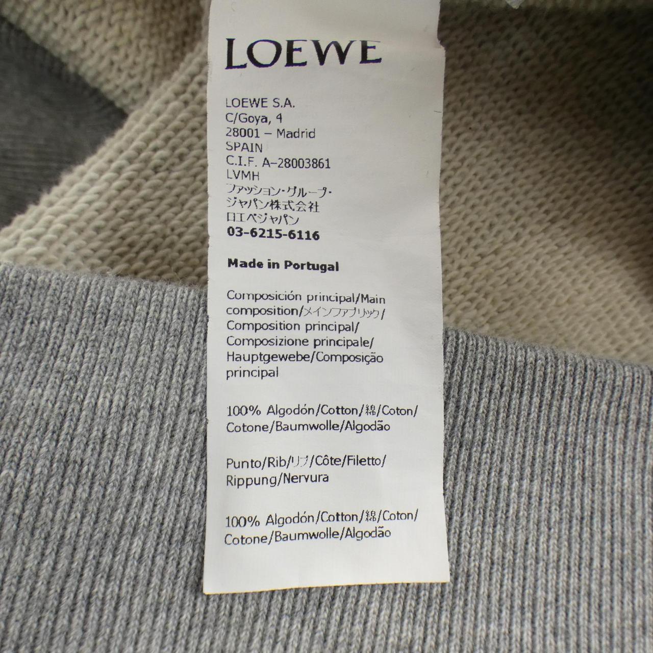 ロエベ LOEWE リラックスフィットスウェットシャツ アナグラム ANAGRAM H526Y24X32 スウェット