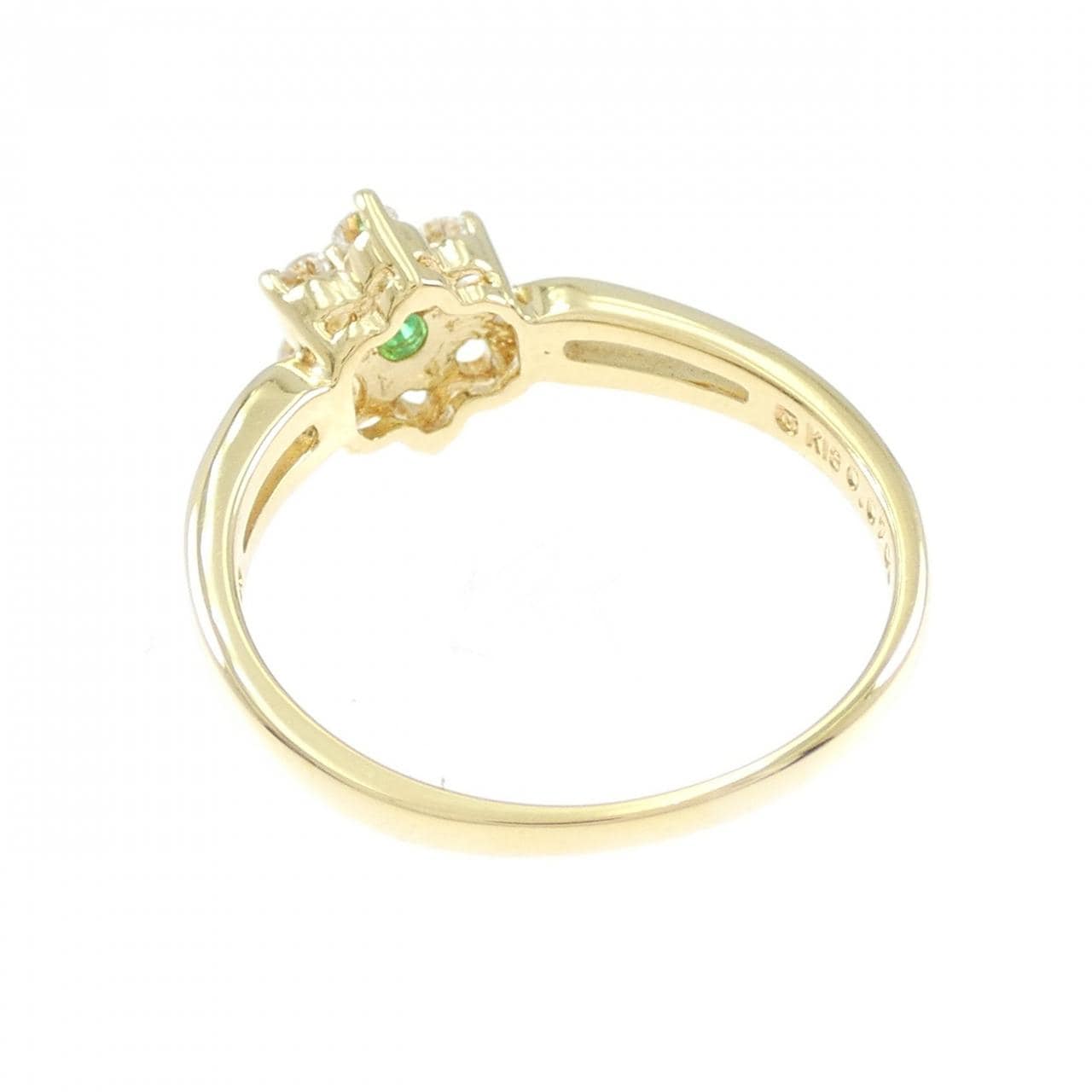 ミキモト エメラルド リング 0.07CT