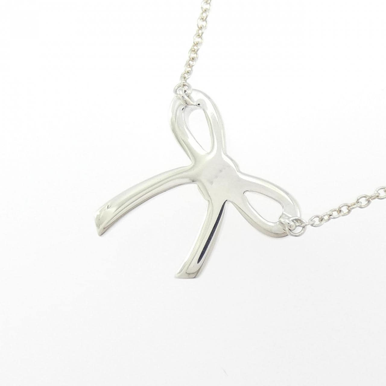 ティファニー ボウ ネックレス