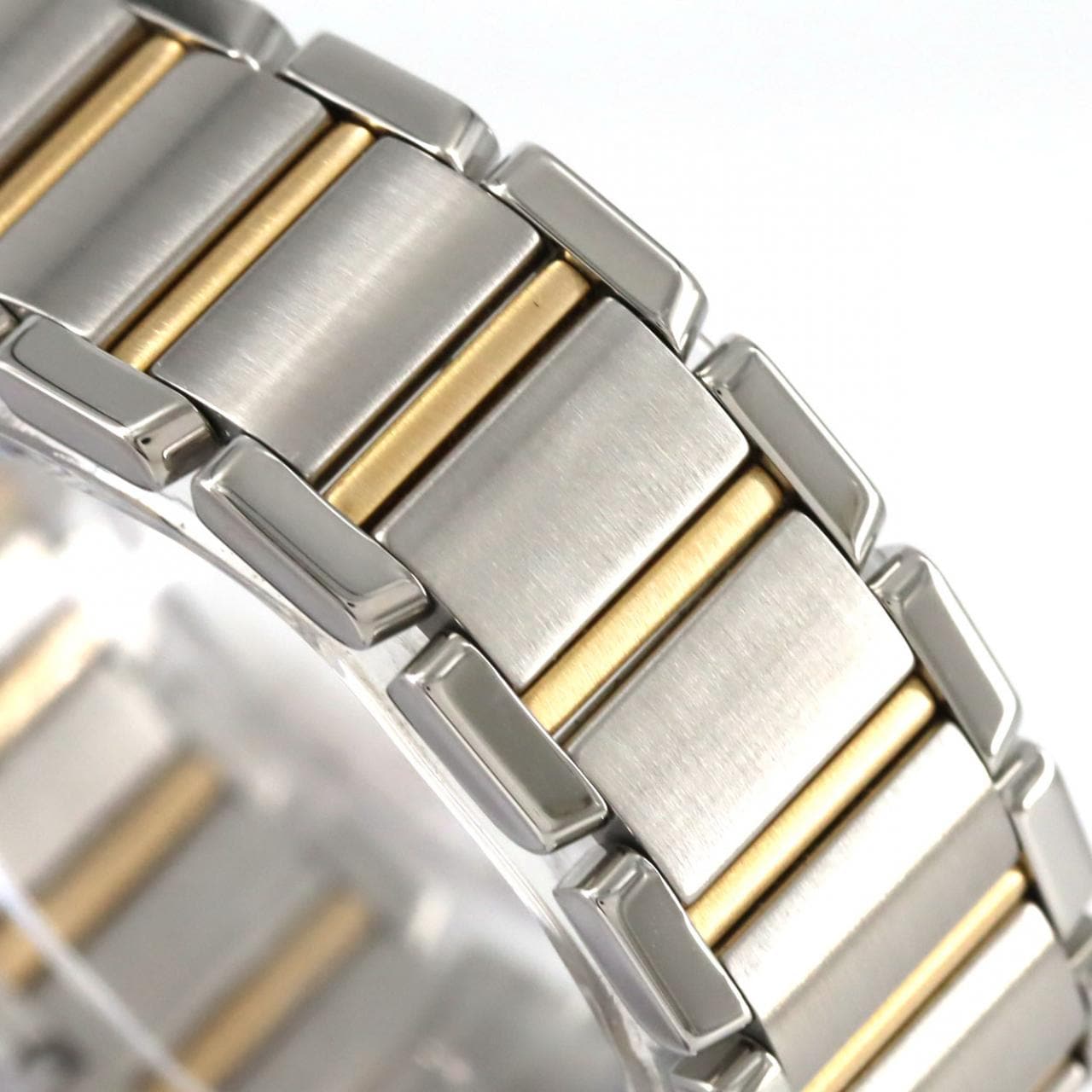 カルティエ タンクフランセーズSM コンビ W51007Q4 SSxYG クォーツ