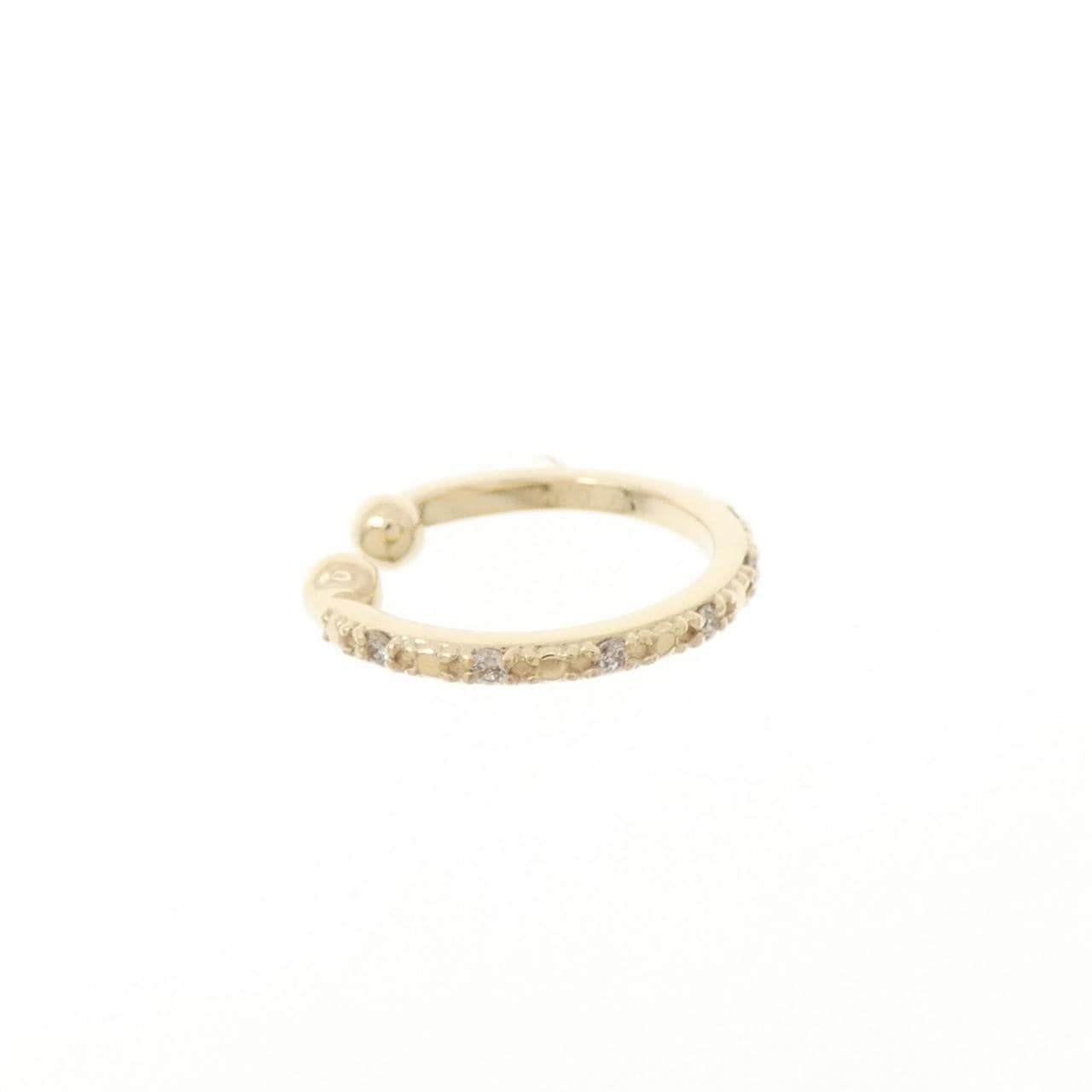 ヴァンドーム ダイヤモンド イヤーカフ 0.04CT 片耳