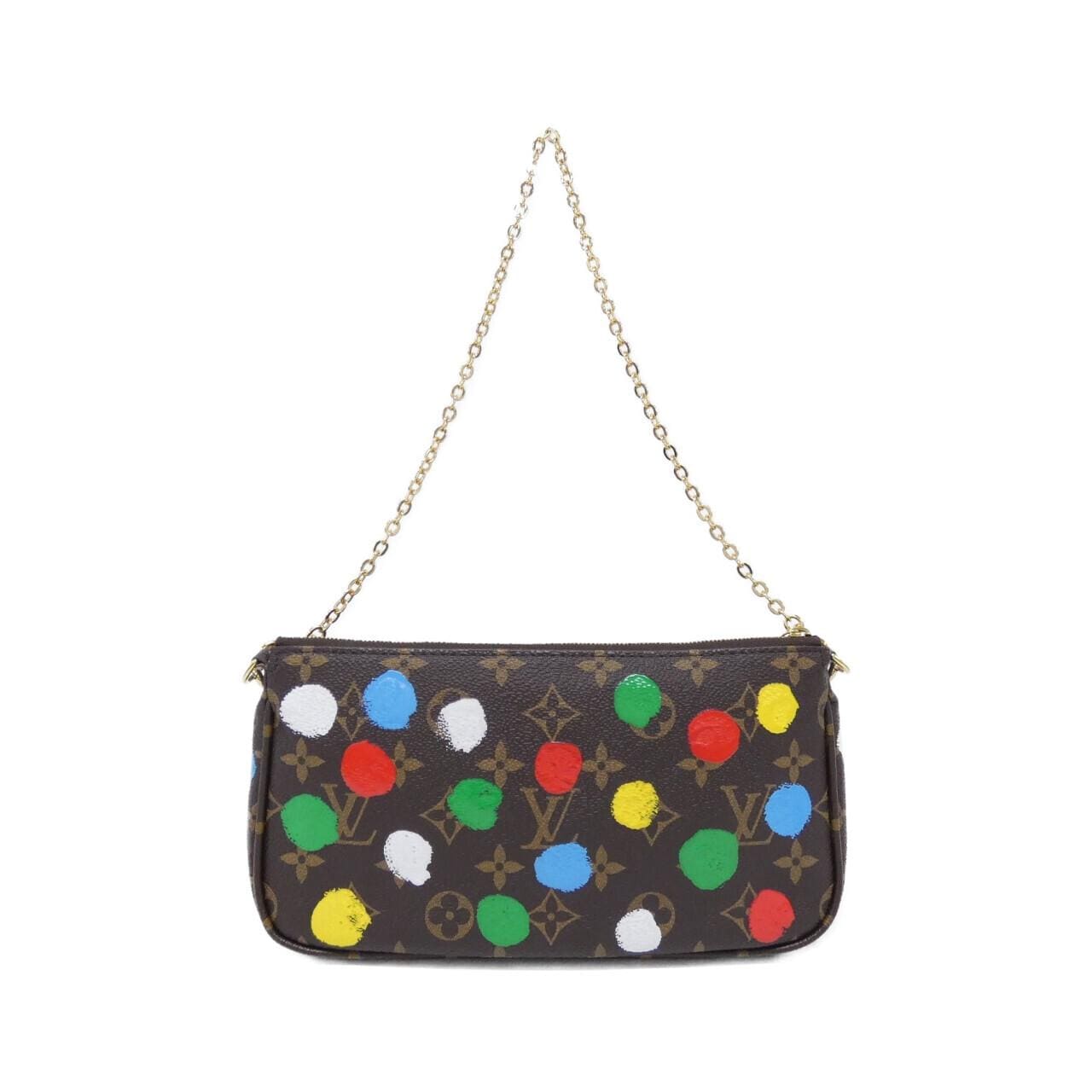 ルイヴィトン モノグラム(LV X YK) ミュルティ ポシェット アクセソワール M46385 ショルダーバッグ