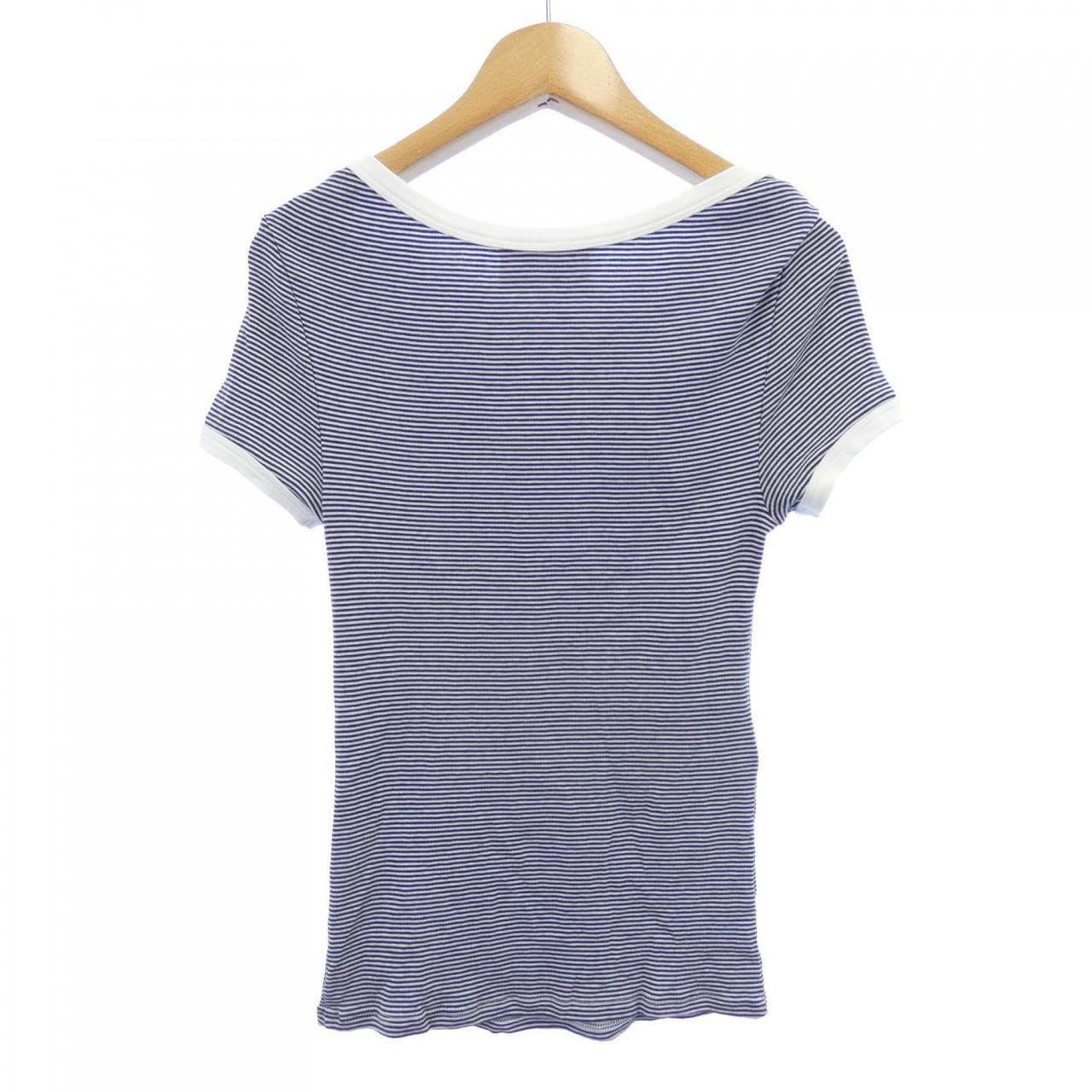 ミュウミュウ MIU MIU PETIT BATEAU リブジャージーTシャツ MJN563 SOOO 161J Tシャツ