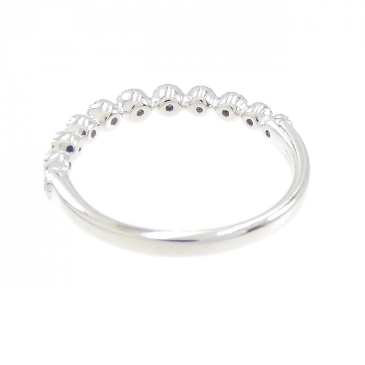 K18WG ダイヤモンド リング 0.22CT