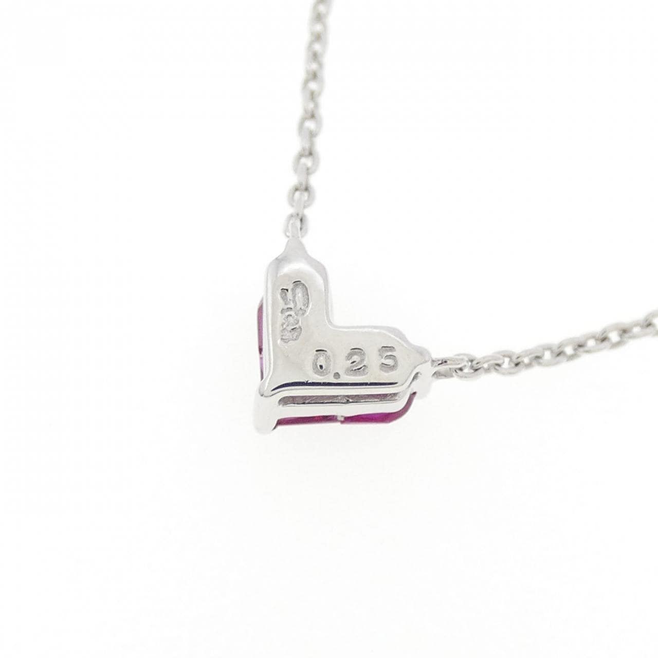 スタージュエリー ミステリアスハート ネックレス 0.25CT