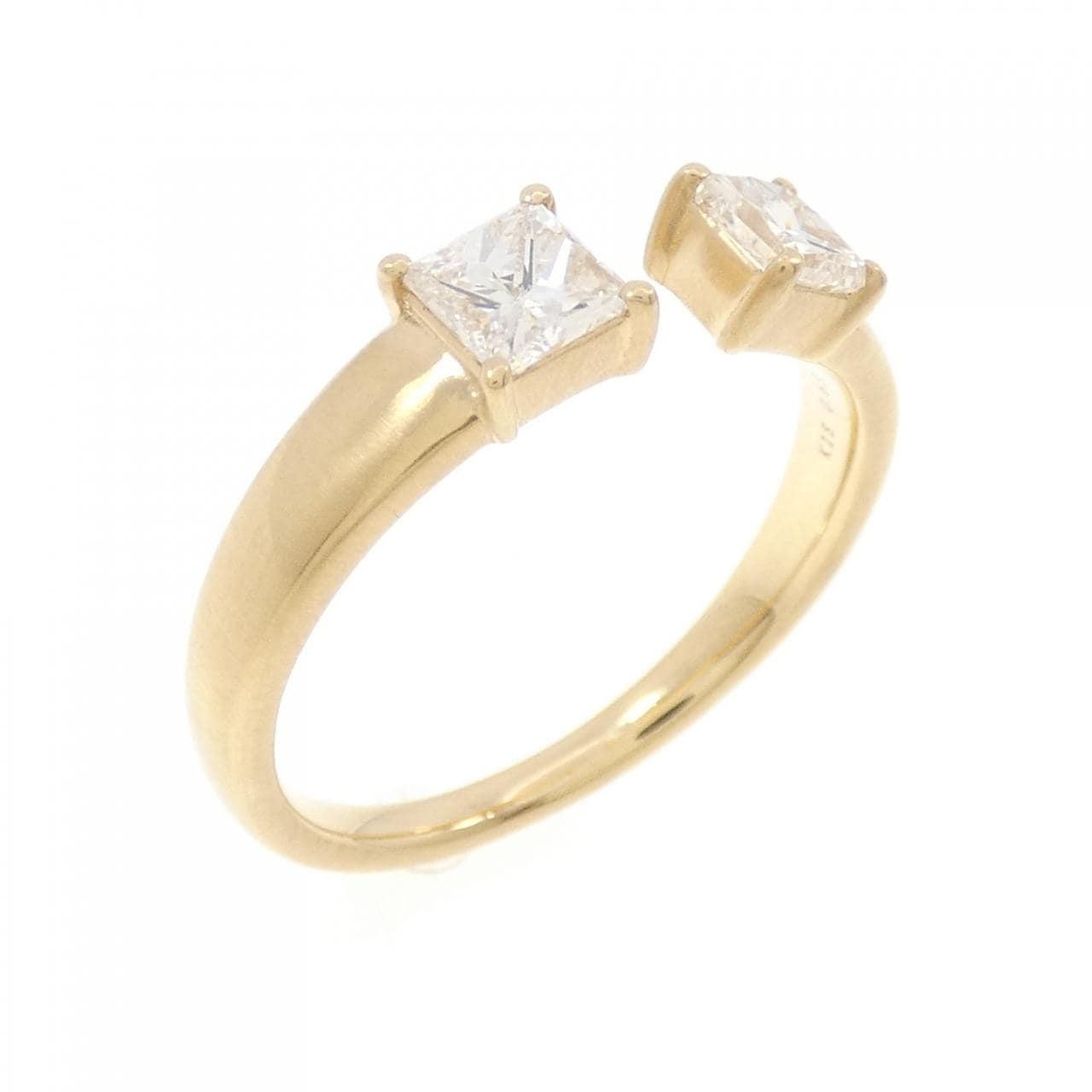 【新品】K18YG ダイヤモンド リング 0.63CT