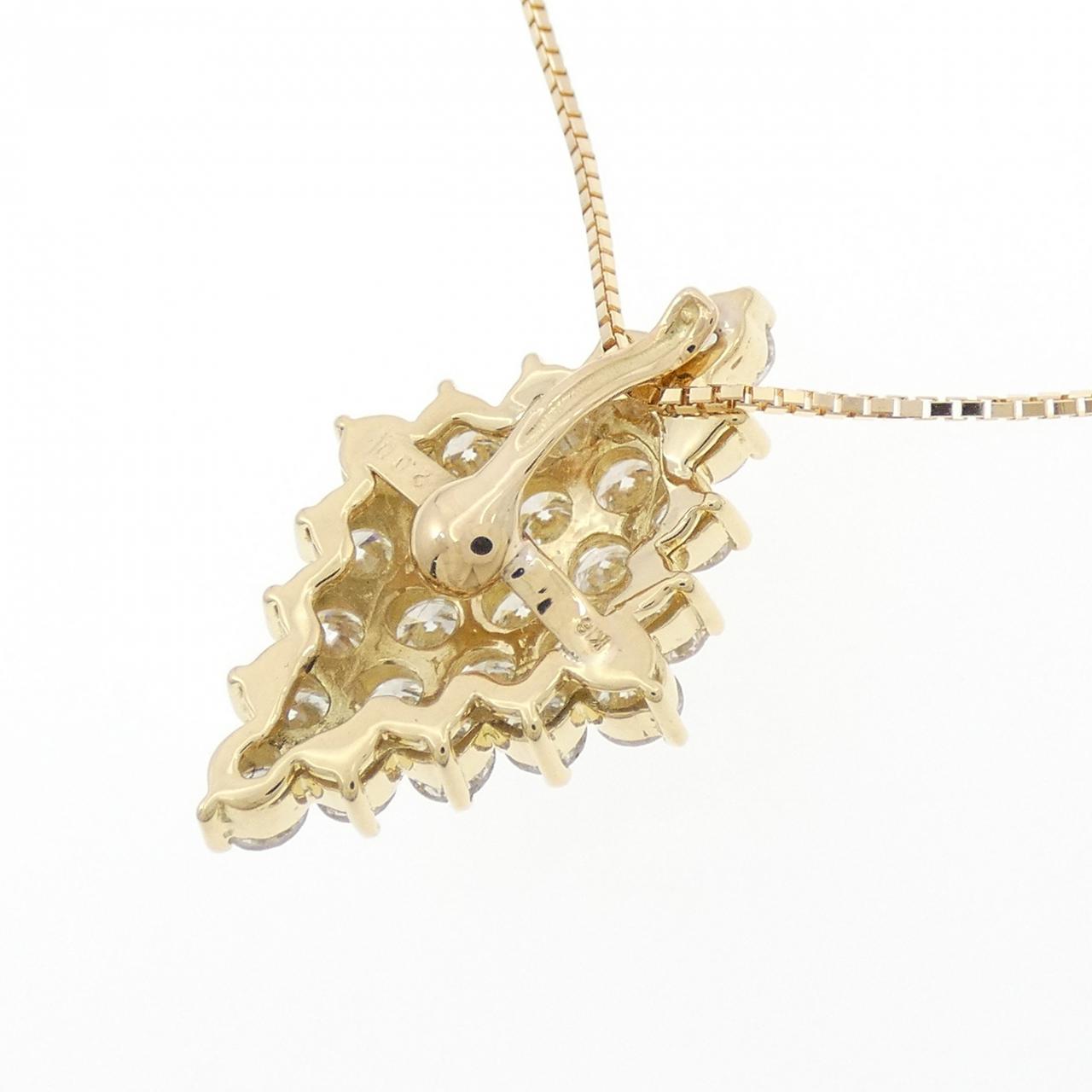 K18YG ダイヤモンド ネックレス 2.00CT