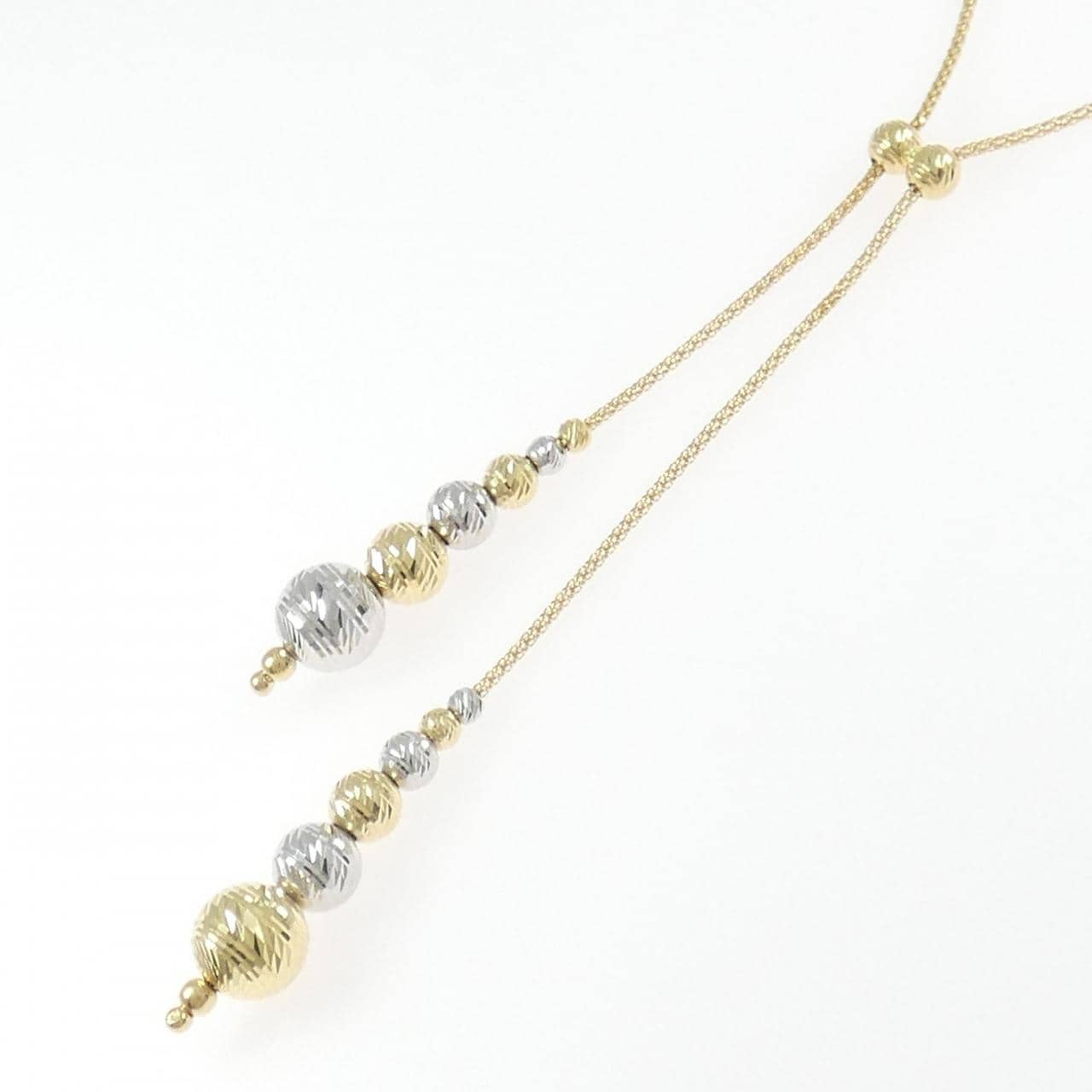 【新品】750YG/750WG ネックレス
