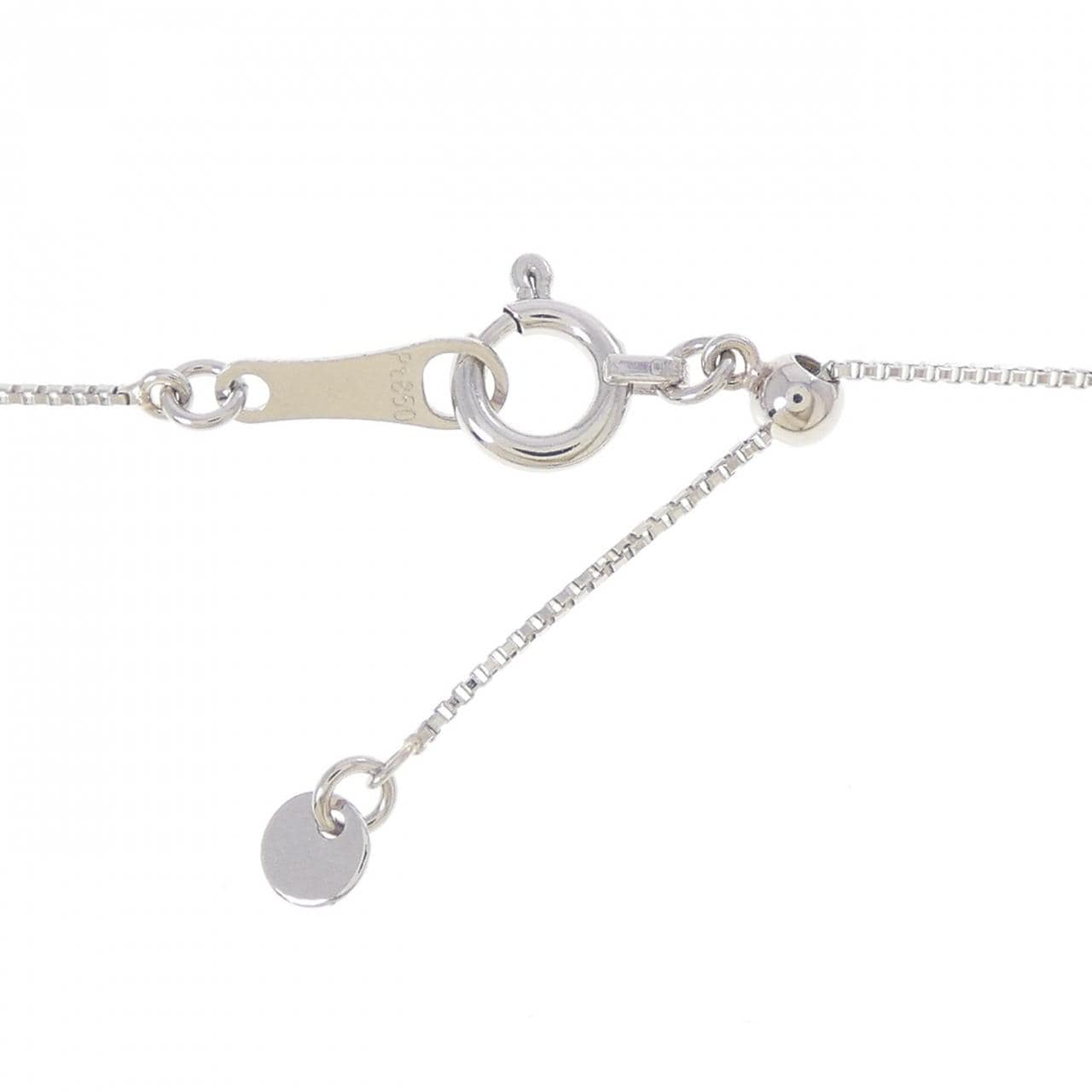 PT900/PT850 ルビー ネックレス 1.47CT