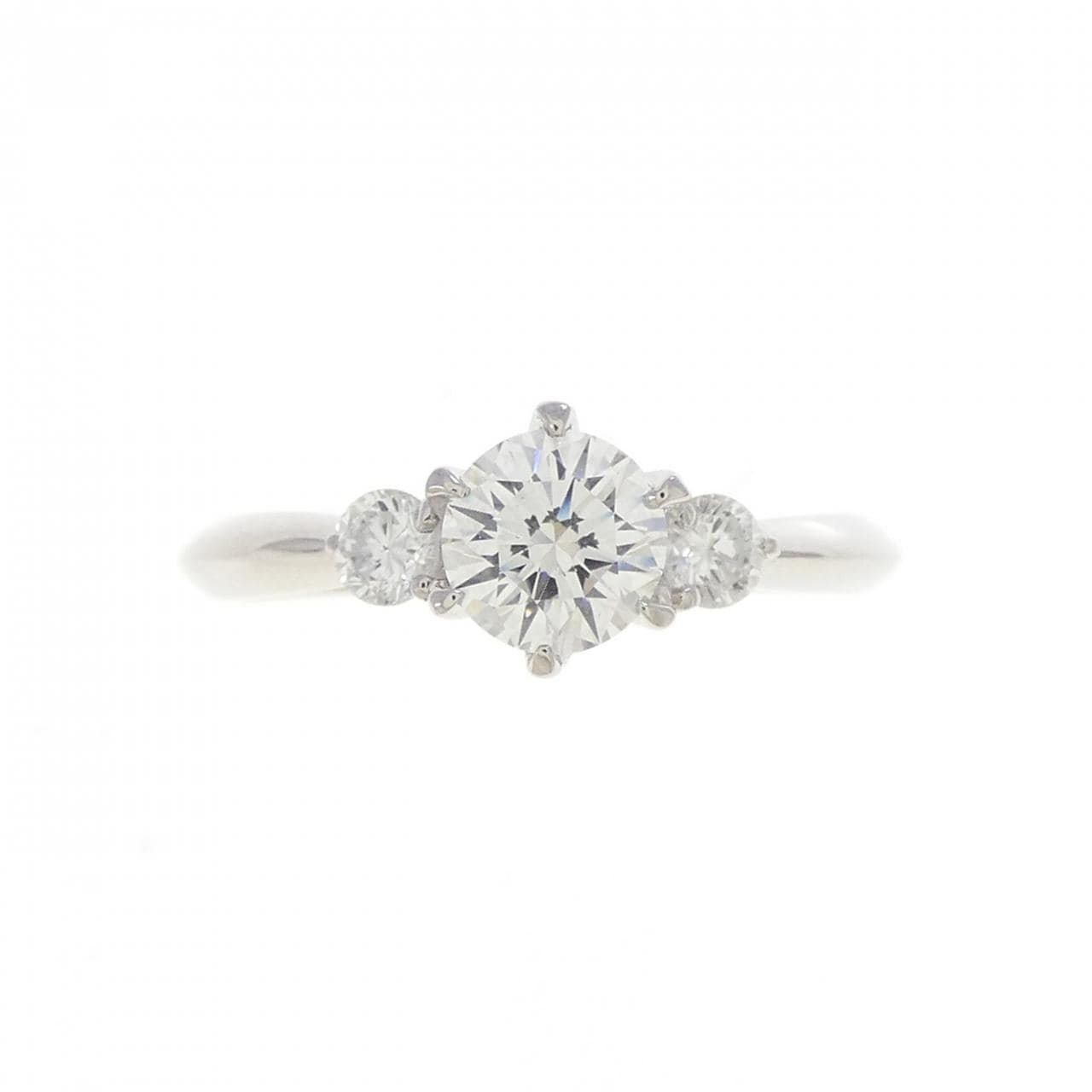 PT900 ダイヤモンド リング 0.517CT G VVS2 EXT