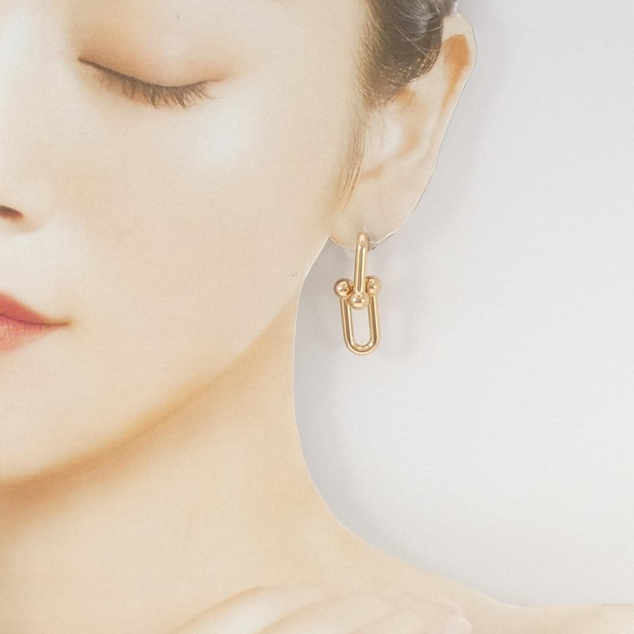 ティファニー ハードウェア リンク ラージ ピアス