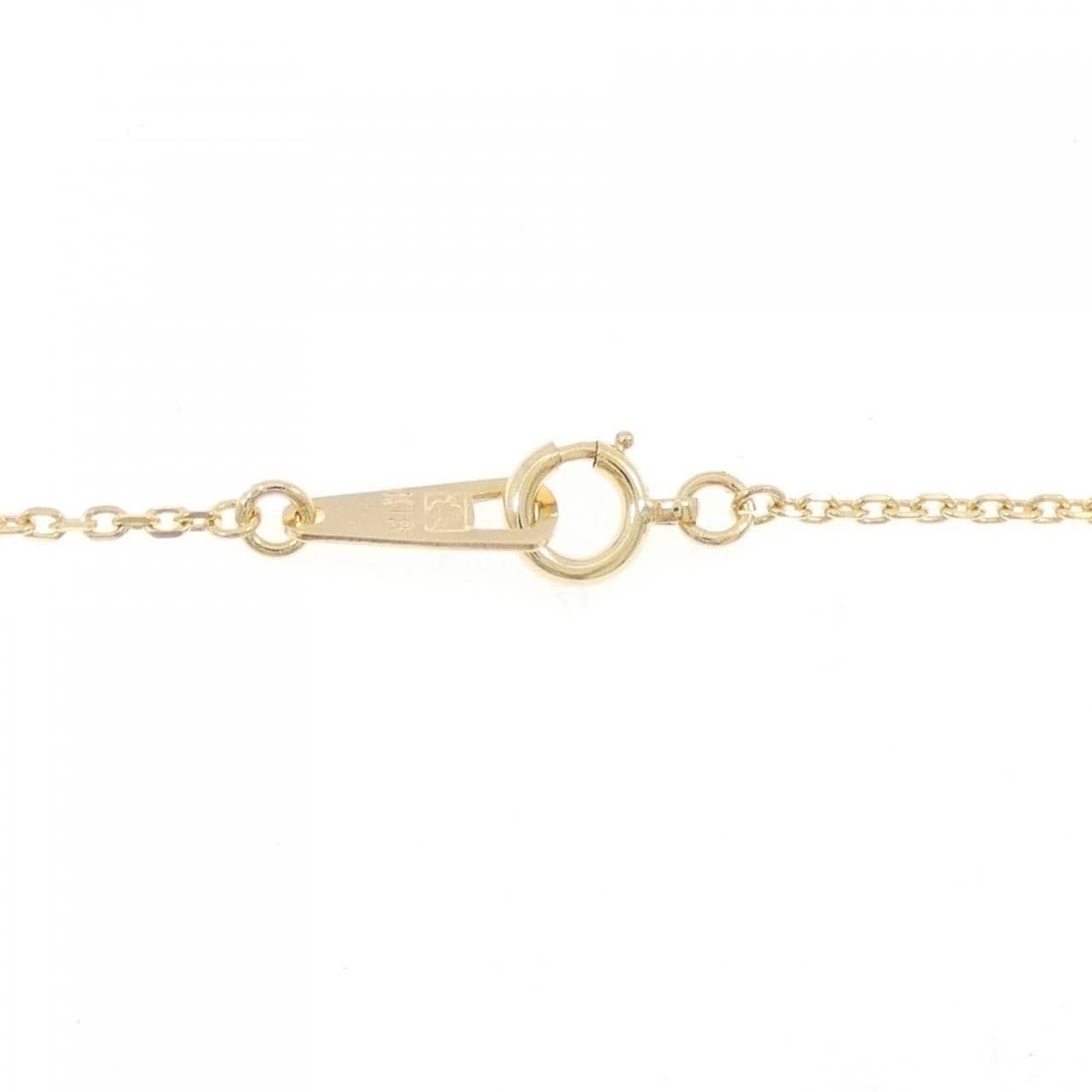 K18YG キー ダイヤモンド ブレスレット