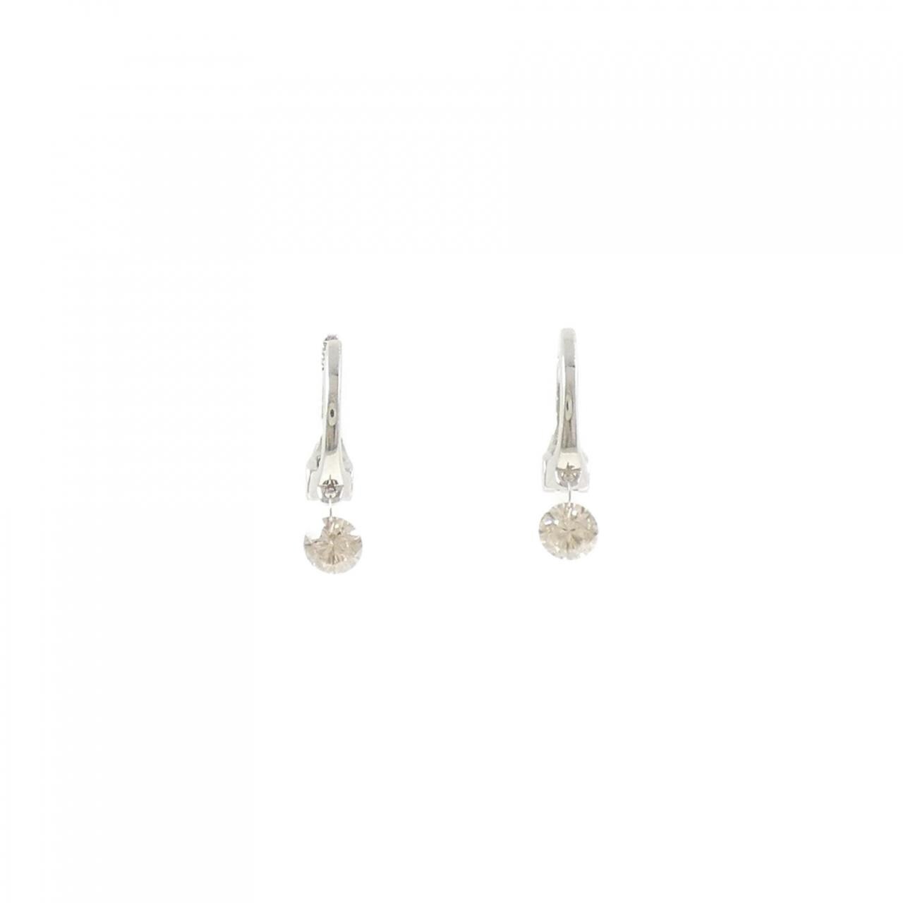 ジーエスティービー ダイヤモンド イヤリング 0.40CT