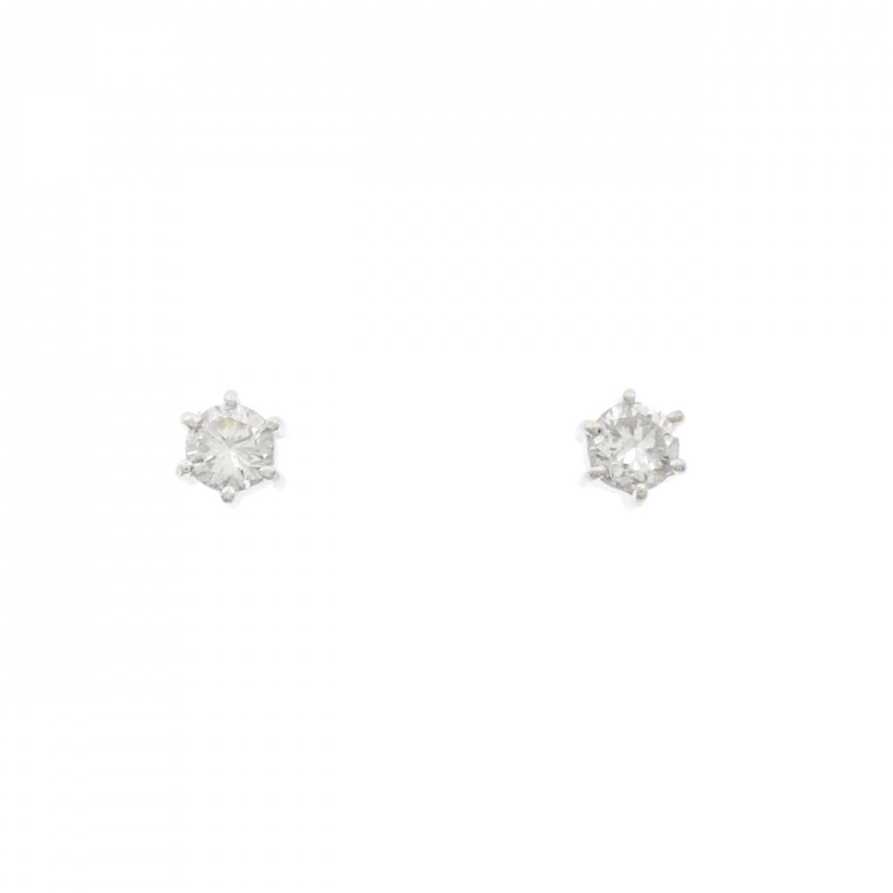 PT/PT900 ダイヤモンド ピアス 0.30CT