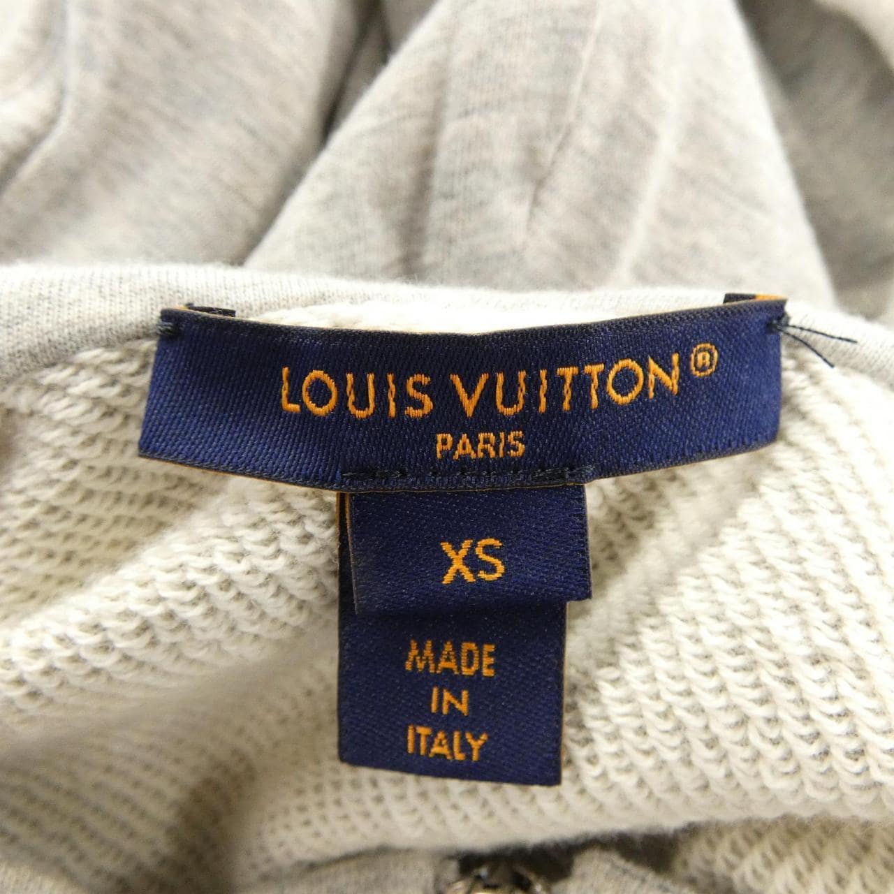 ルイヴィトン LOUIS VUITTON レザーアクセントフーディ FTST09LV8 パーカー