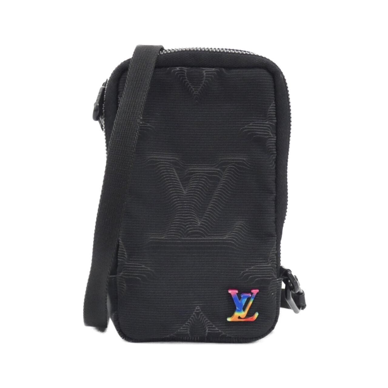 ルイヴィトン LOUIS VUITTON 2054 ダブル フォン ポーチ M80141 ショルダーバッグ