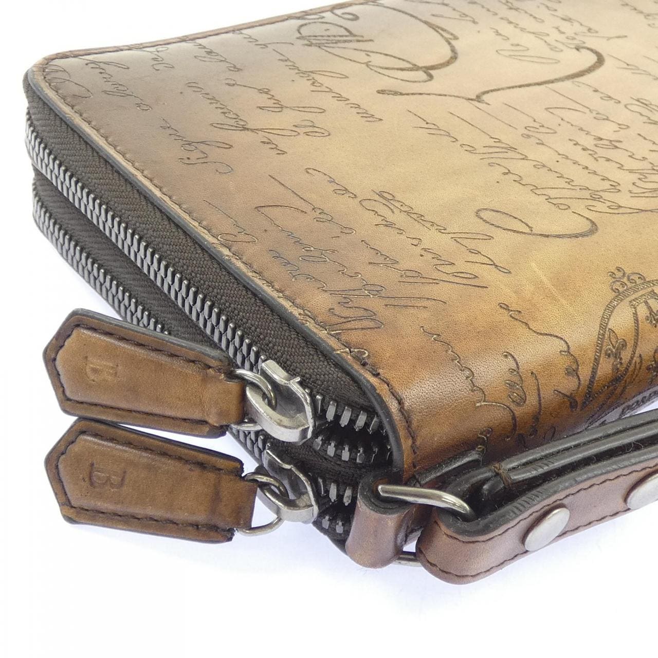 ベルルッティ Berluti タリスクリットレザーロングジップ WALLET