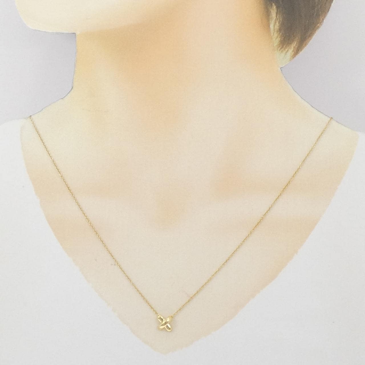 ティファニー クロスステッチ ネックレス