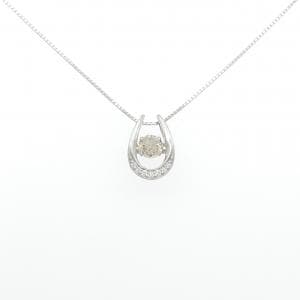PT900/PT850 ダイヤモンド ネックレス 0.721CT