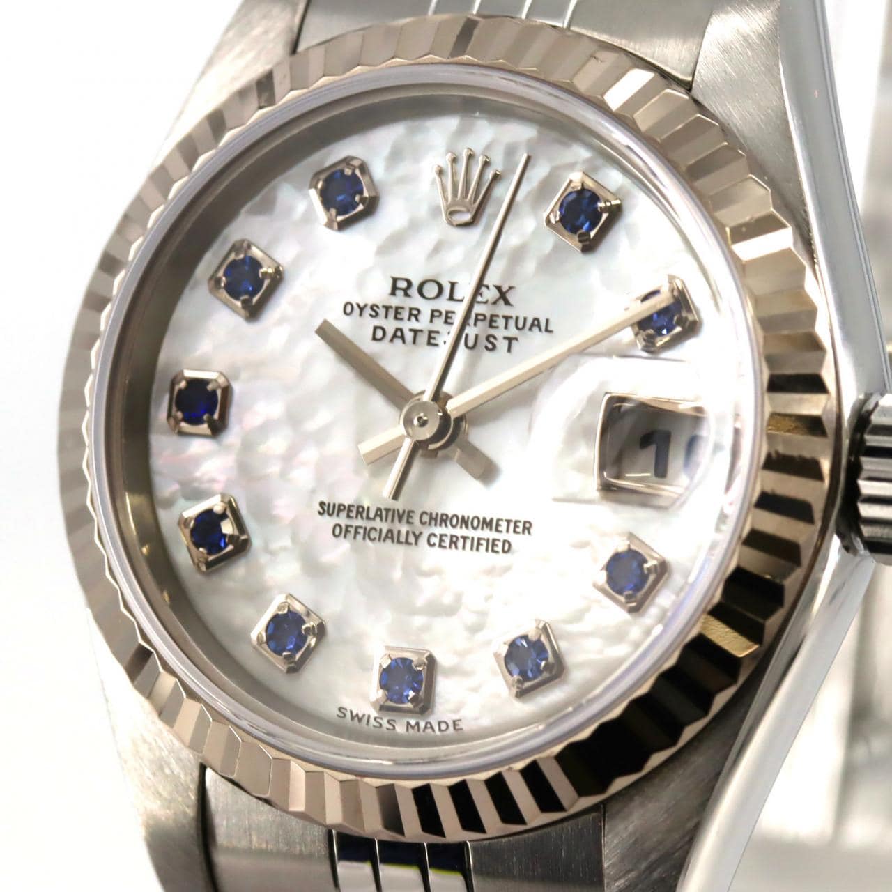 ロレックス デイトジャスト 79174NGS SSxWG 自動巻 F番